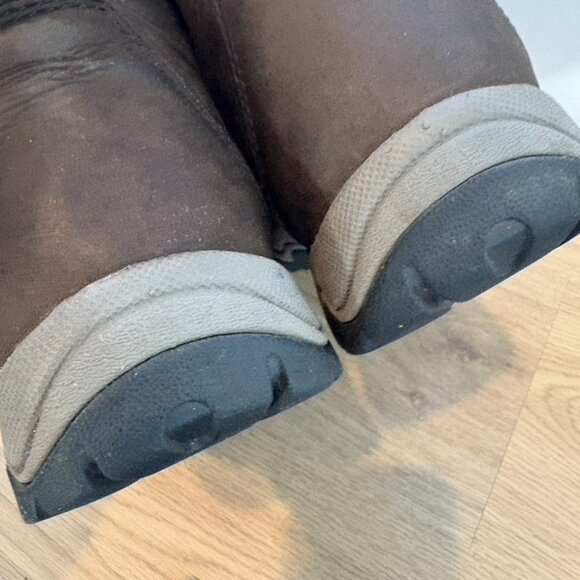 Duluth Trading Co. Mens Wild Boar Casual Slip On Oiled Leather Boots Brown 12 - Picture 7 of 8